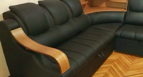 Перетяжка кожаного дивана. Весьегонск
